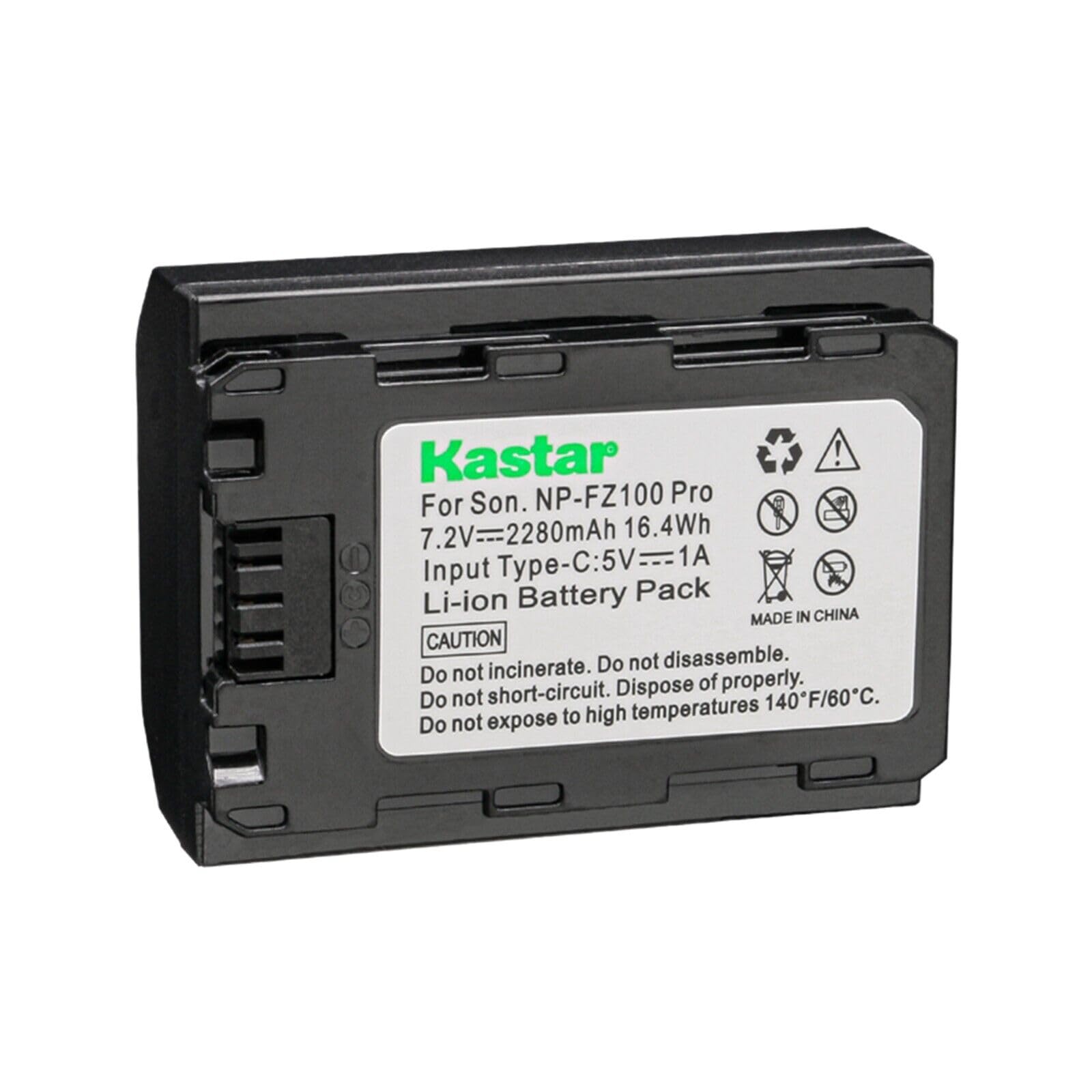 Amazon.com : Kastar NP-FZ100PRO Battery 1-Pack Compatible with