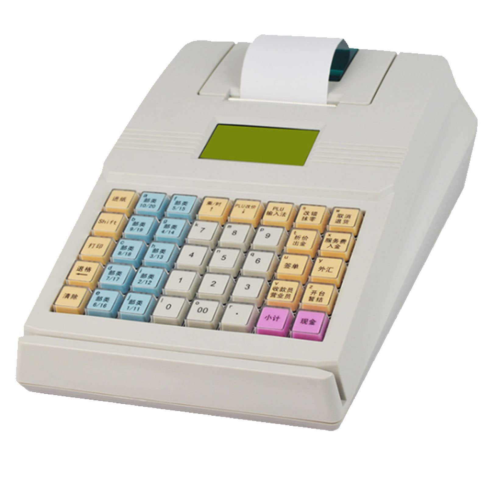 Amazon.co.jp: レシートプリンター付き電子キャッシュレジスター、40