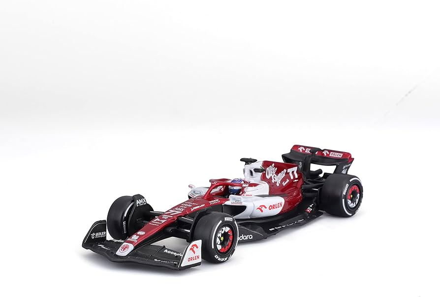 Amazon.com: Maisto 1:43 Race Alfa Romeo F1 Team Orlen C42 (2022) w