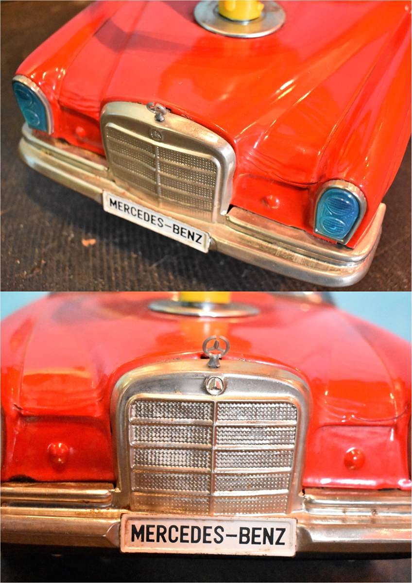 Amazon.co.jp: イチコー/乗用玩具/ブリキ/レトロ/ベンツ/ヴィンテージ