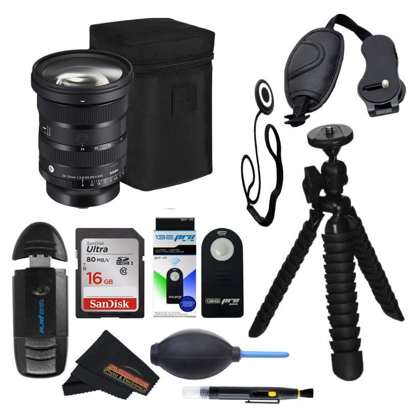 Amazon.com : Sigma 24-70mm f2.8 DG DN II Art Lens for Sony E with