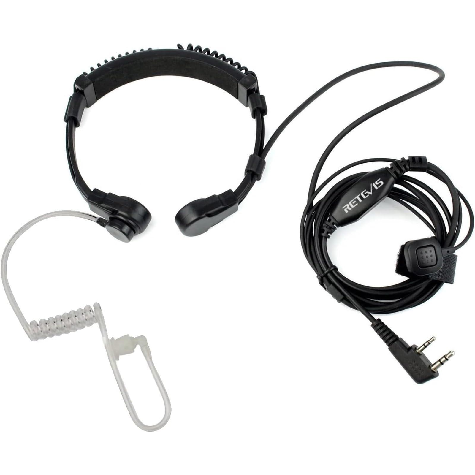 Amazon | ORetevis kenwood用 BAOFENG用トランシーバー用 咽喉マイク