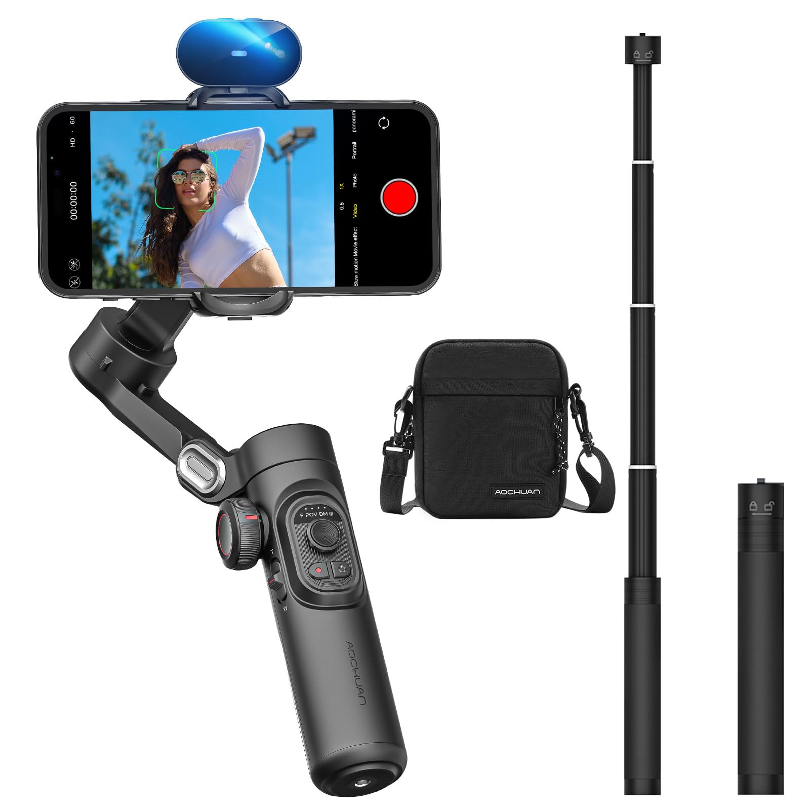 Amazon.com: AOCHUAN XE AI Version& B20 Camera Bag&E10 Aluminum