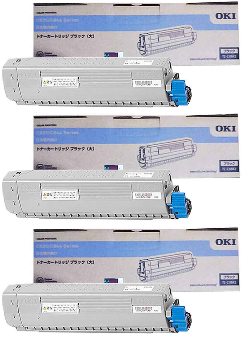 Amazon | OKI TC-C3BK2 トナーカートリッジ 純正 ブラック (大) 3本