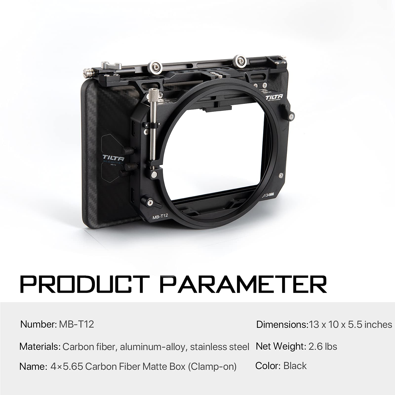 Amazon | Tilta マットボックス スタジオシネマカメラ用、3個 4x5.65