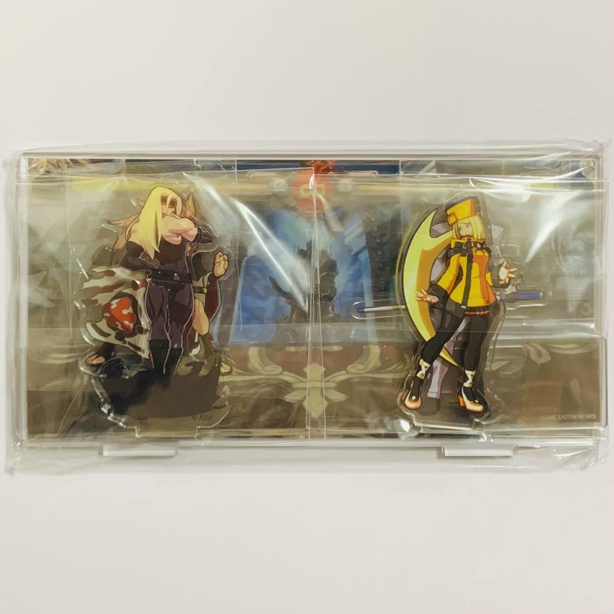 Amazon.co.jp: DMMスクラッチ ギルティギア C賞 対戦画面風アクリル