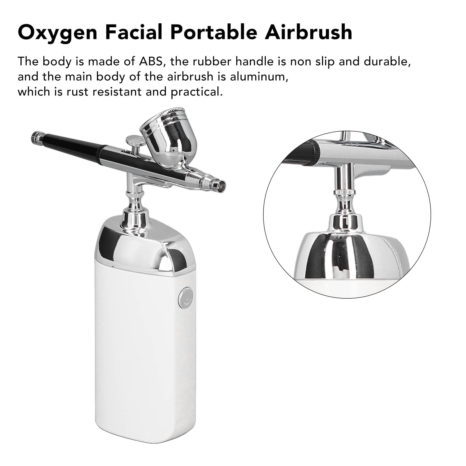 Amazon.co.jp: プロフェッショナル酸素美顔機、コードレスポータブル水