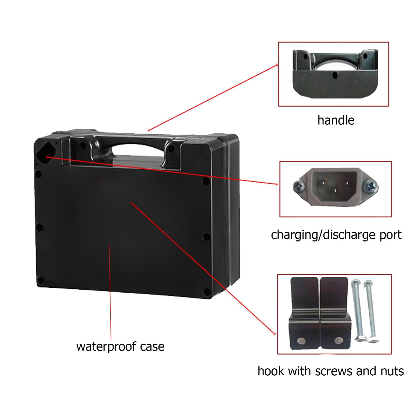 Amazon | 24V 電動車椅子バッテリー 15Ah 20Ah 25Ah 30Ah 35Ah 40Ah