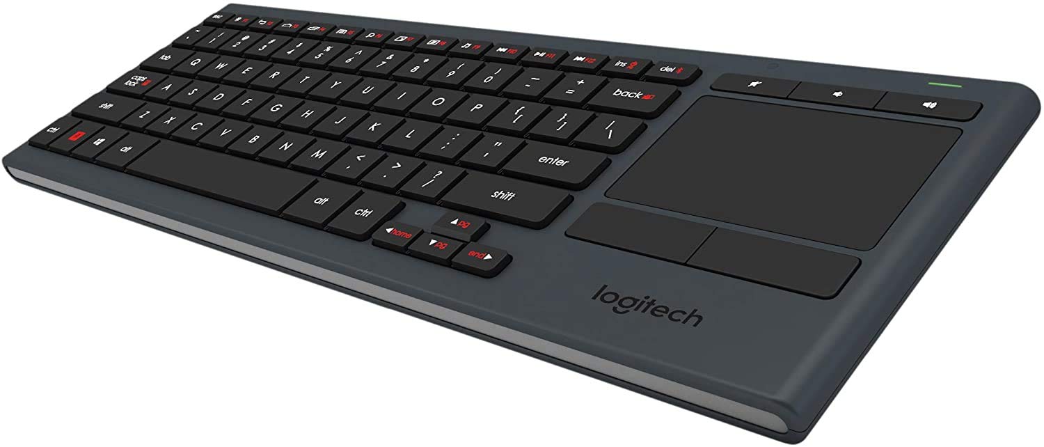 Amazon.com: Logitech Illuminated Living-Room Wireless Keyboard