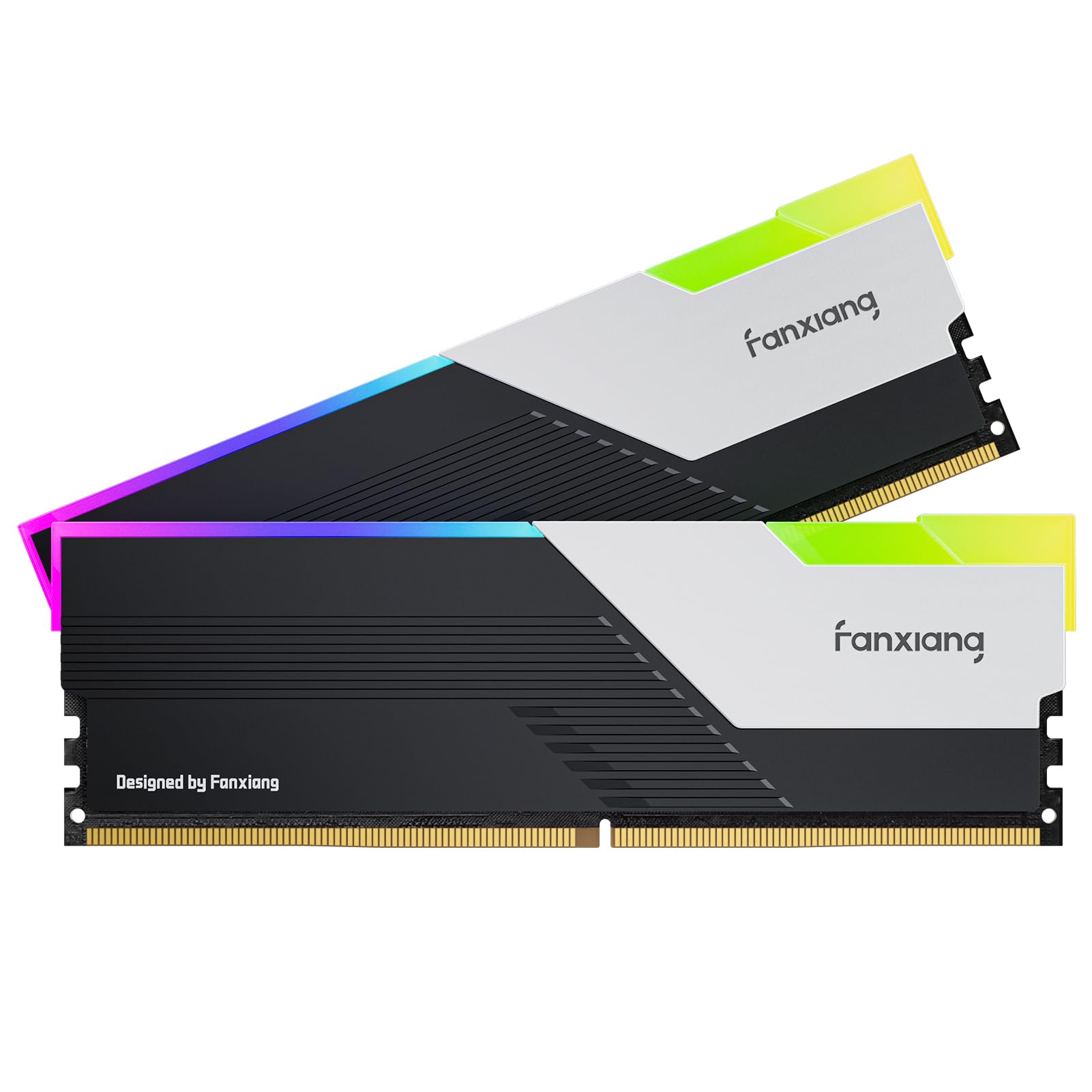 Amazon.co.jp: Fanxiang 64GB DDR5 【RGB発光型】（32GB×2枚） 6400Mhz