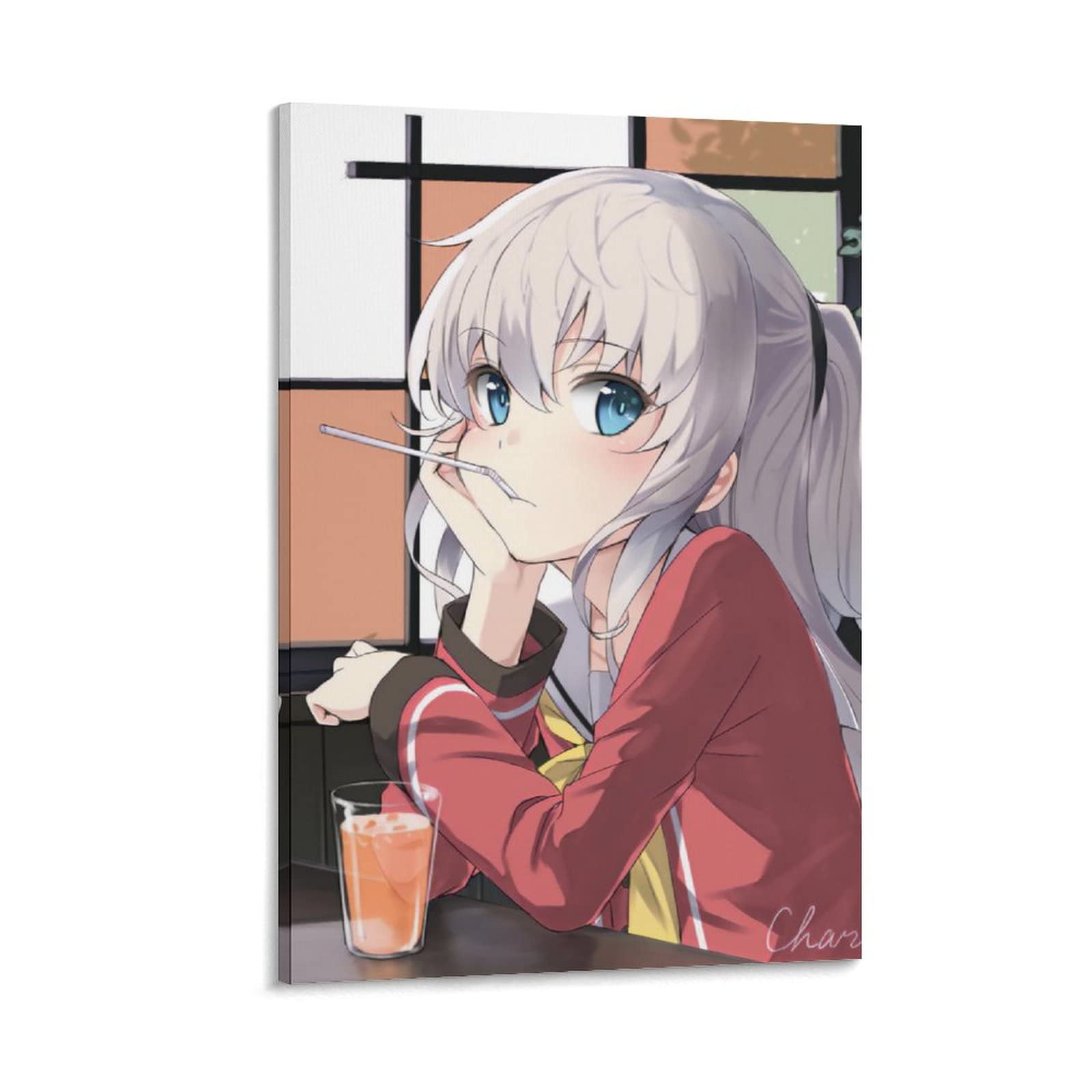 Amazon.co.jp: ポスター Charlotte シャーロット 友利奈緒 絵画 壁掛け