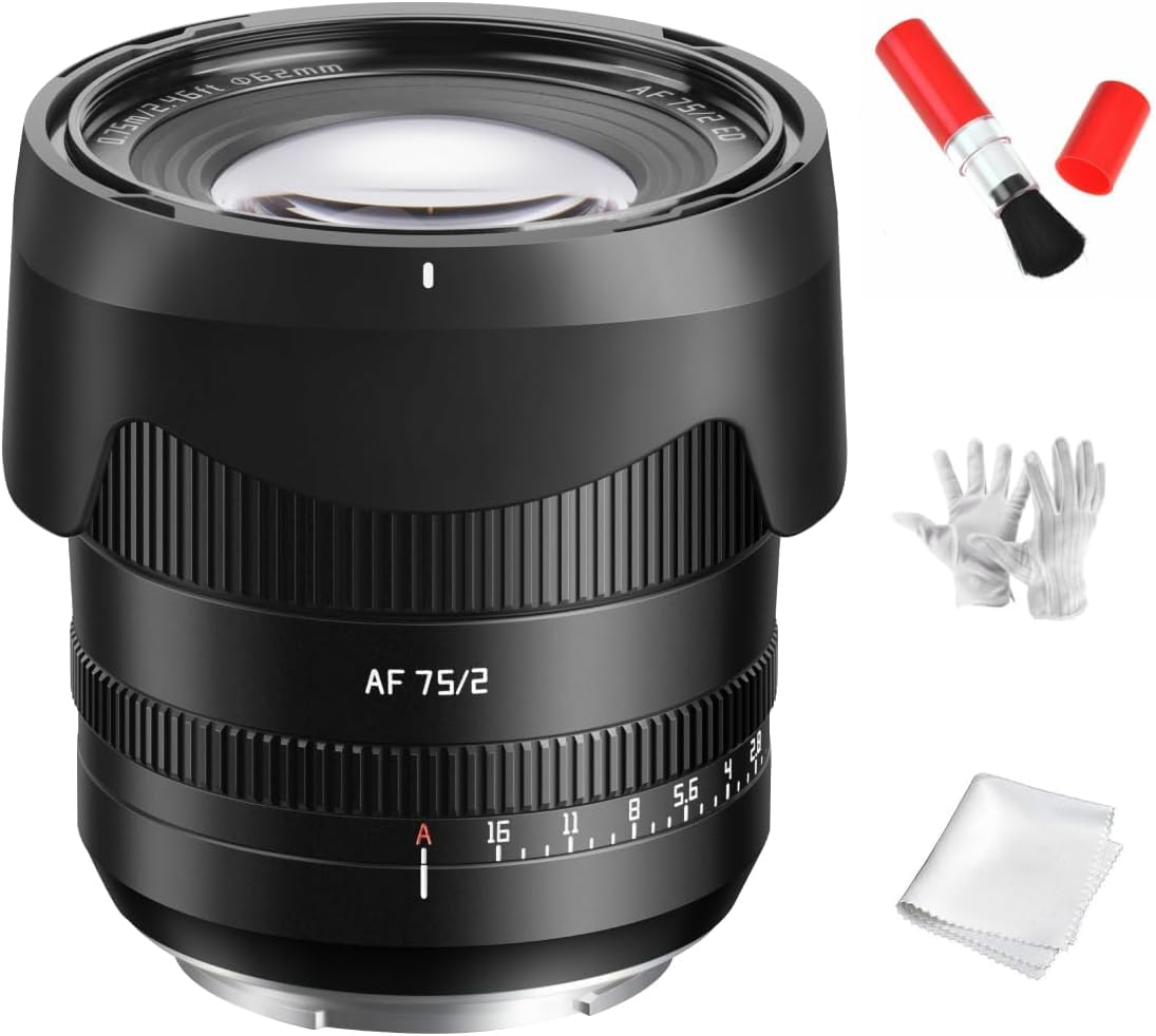 Amazon.co.jp: TTARTISAN AF 75mm F2 STM オートフォーカスレンズ フル