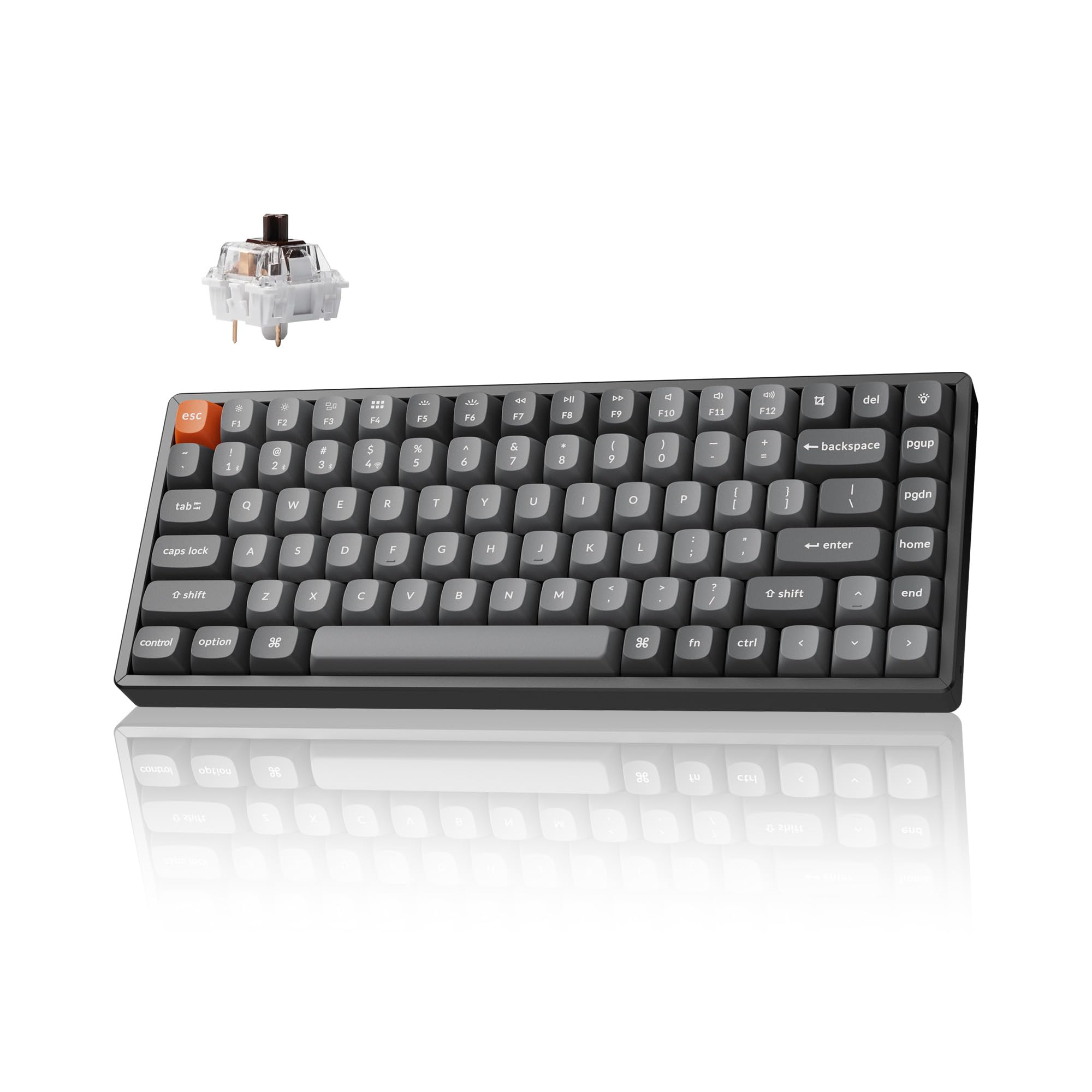 Amazon.com: Keychron K2 Max QMK/VIA 2.4 GHz & Bluetooth Wireless