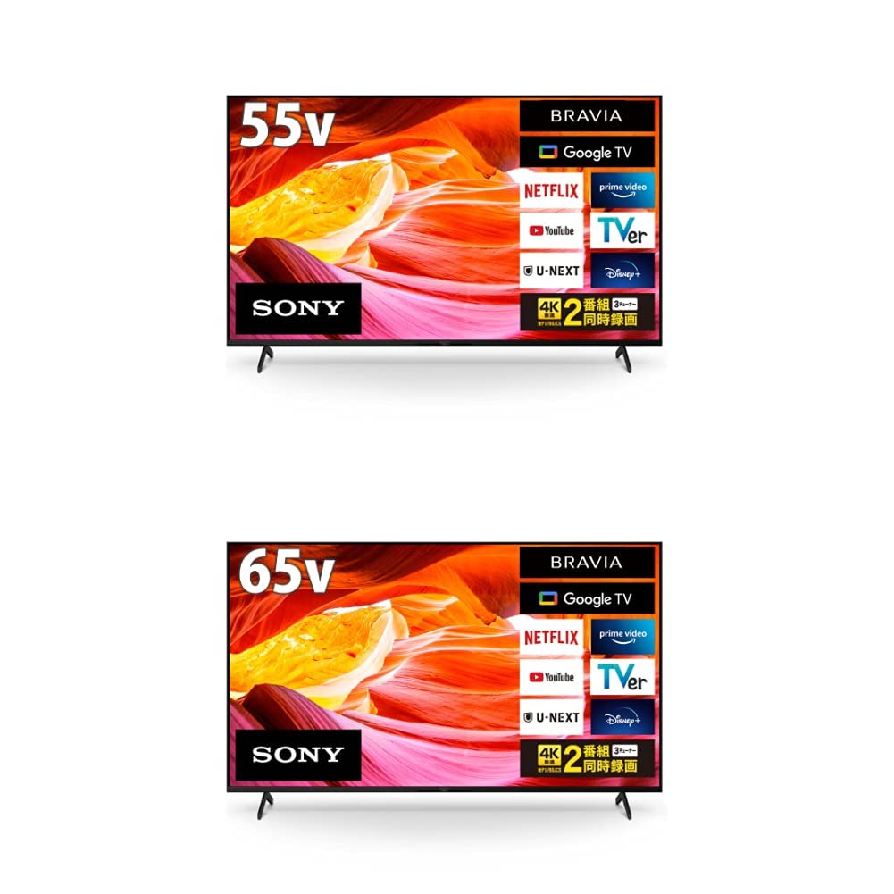 Amazon | ソニー 55V型 4K 液晶 テレビ ブラビア KJ-55X80WK + ソニー