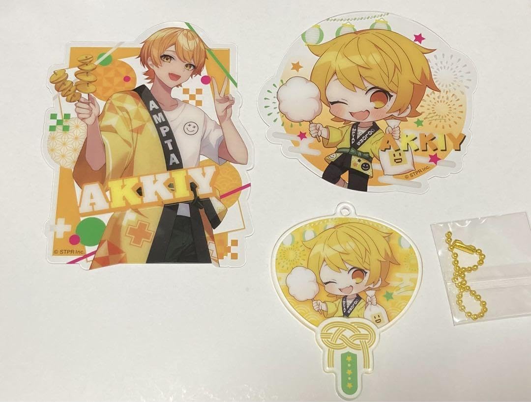 Amazon.co.jp: からつけあっきぃ AMPTAKxCOLORS ランダムグッズセット