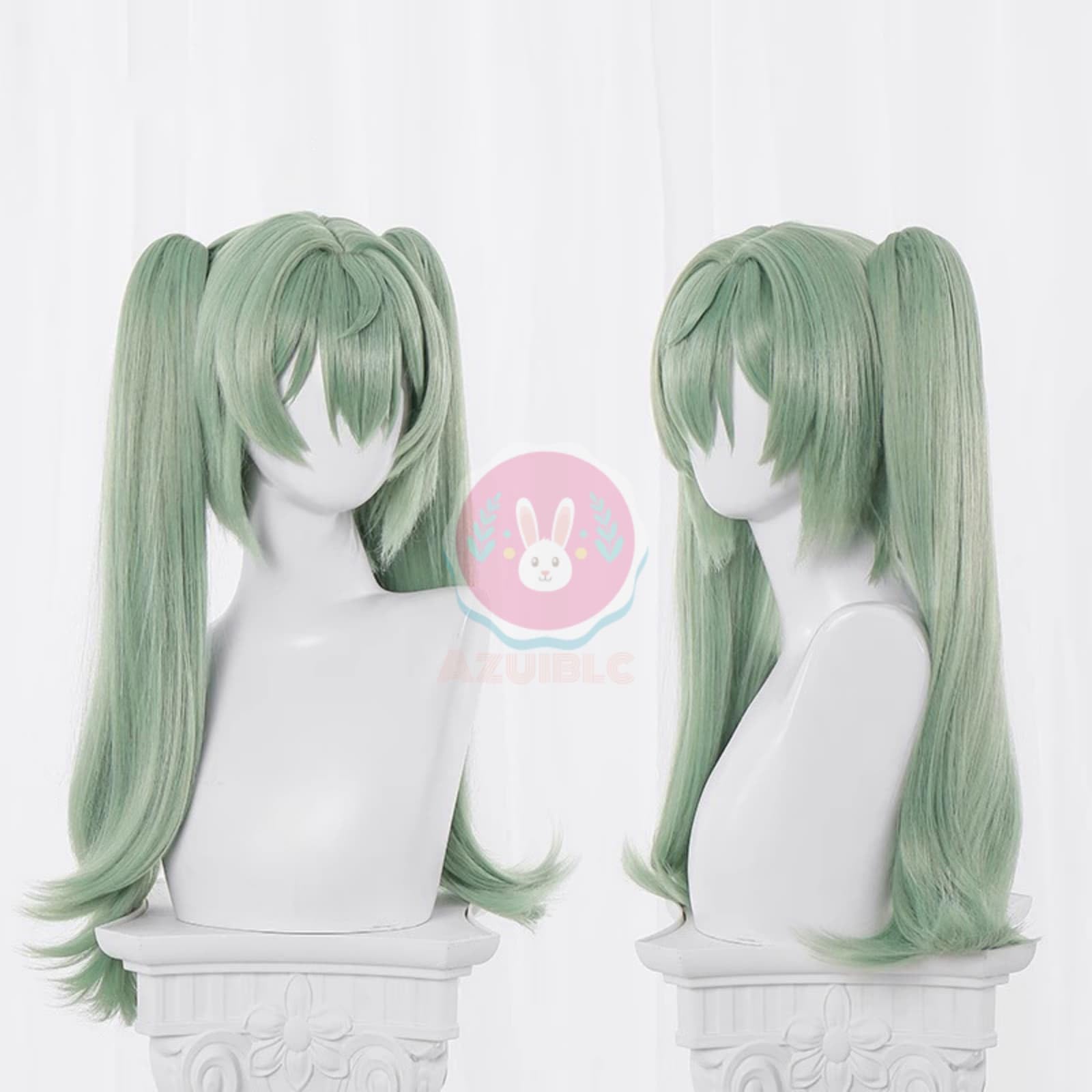 Amazon.co.jp: 【Azuiblc】カリン・ウィクス コスプレ ウィッグ 緑色