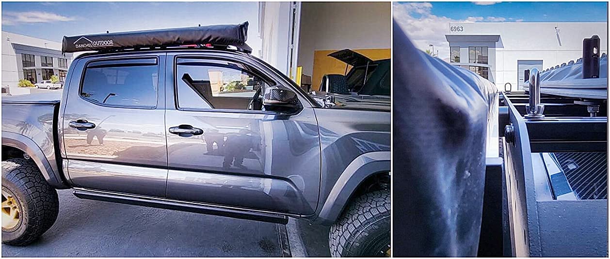 Amazon.co.jp: D&R 4WD【車用サイドオーニング】 防風 防雨 1~5人用