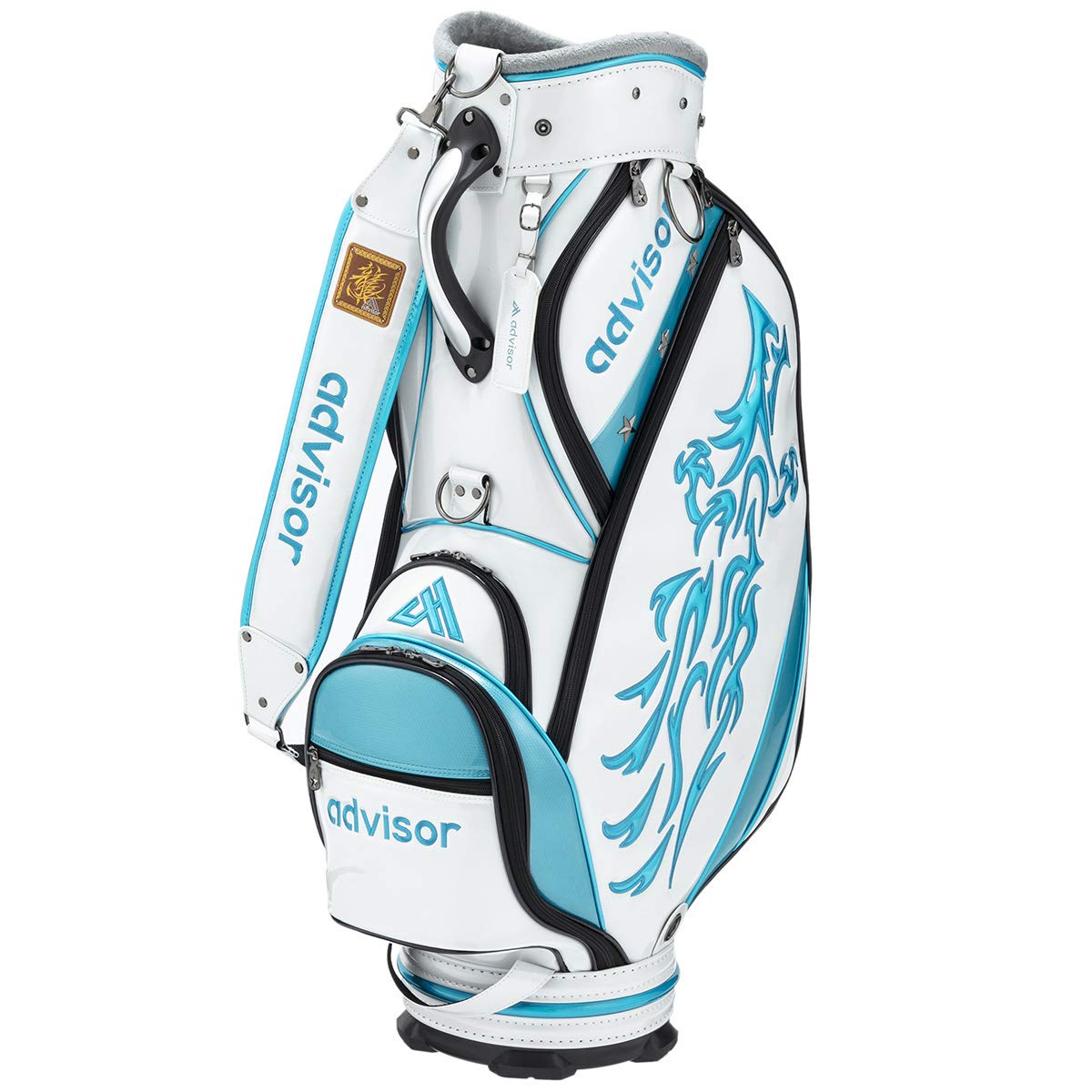 Amazon | advisor(アドバイザー) キャディーバッグ 龍 龍キャディー