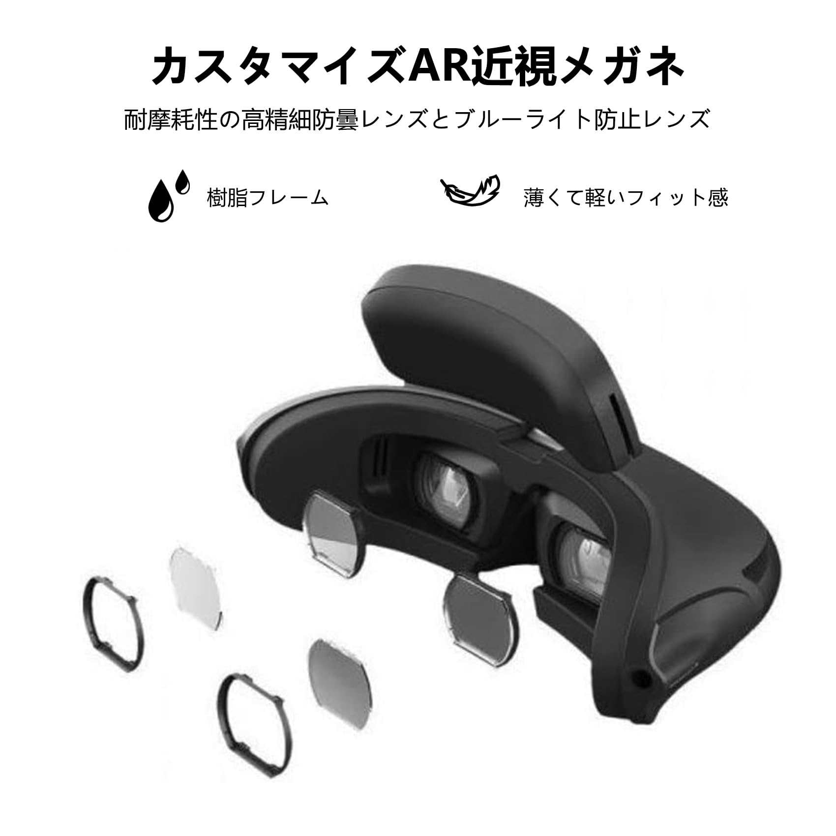 Amazon.co.jp: [Goovis] 専用乱視レンズ,視野のボディを作成する