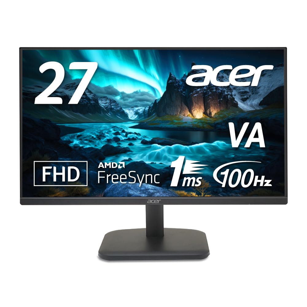 Amazon.co.jp: 【Amazon.co.jp 限定】Acer モニター27インチ VA 非光沢