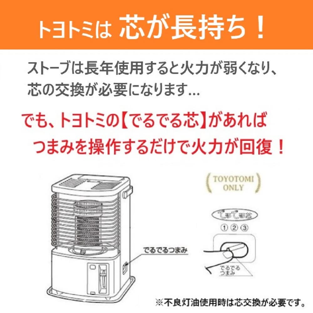 Amazon | トヨトミ 石油ストーブ (木造8畳まで/コンクリート10畳まで