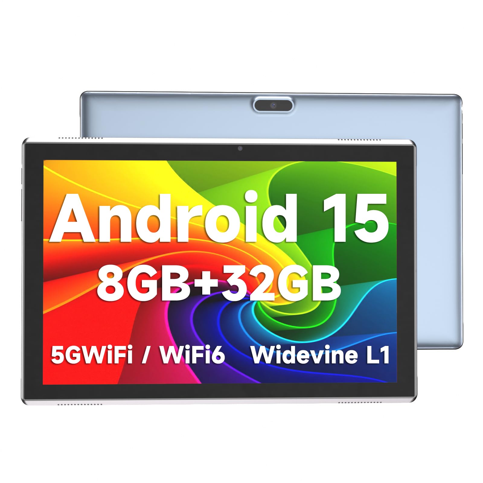 Amazon.com : ZZB 10 inch Tablet Android 15 Tablet PC, 10.1