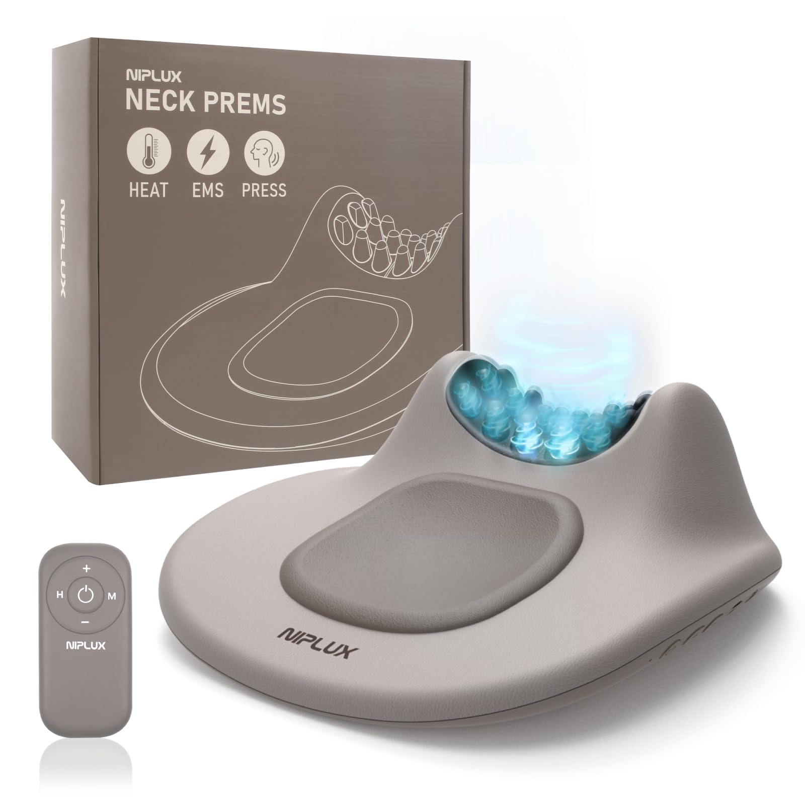 Amazon.co.jp: NIPLUX NECK PREMS Neck EMS Neck Care Heating