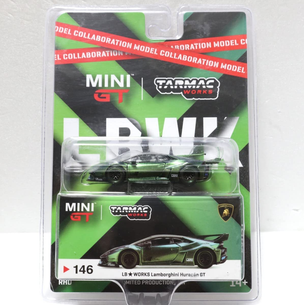 Amazon.co.jp: MINIGT Tarmac 1/64 LBワークス ランボルギーニ