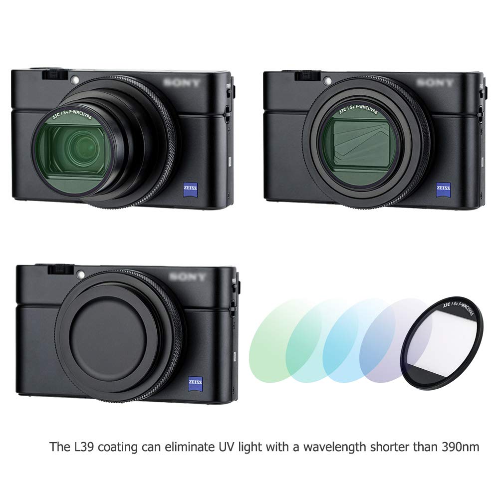 Amazon | JJC UVフィルター Sony ZV-1 II RX100 VII VI V Canon