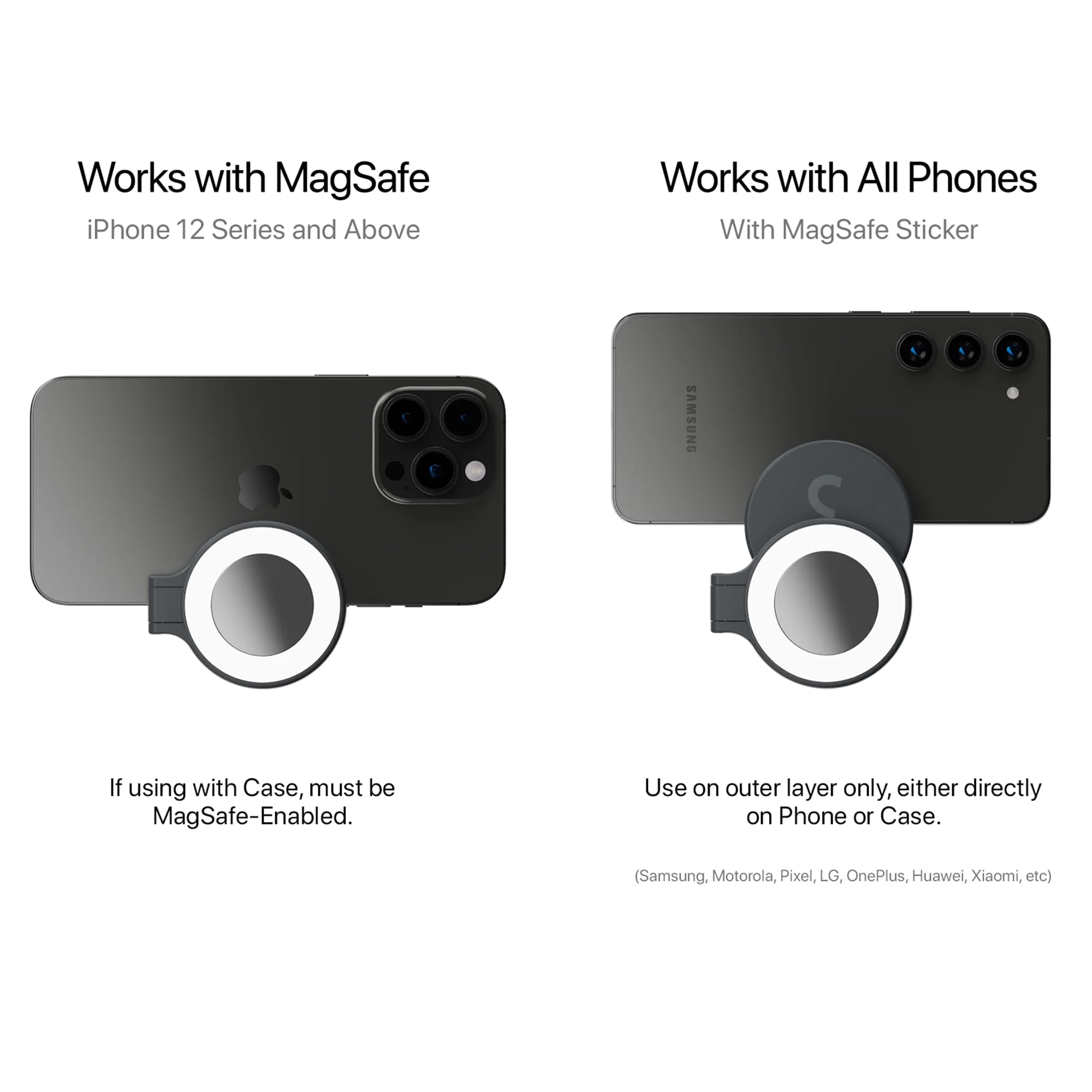 Amazon | ShiftCam 【国内正規品】SnapGrip MagSafe対応オールインワン