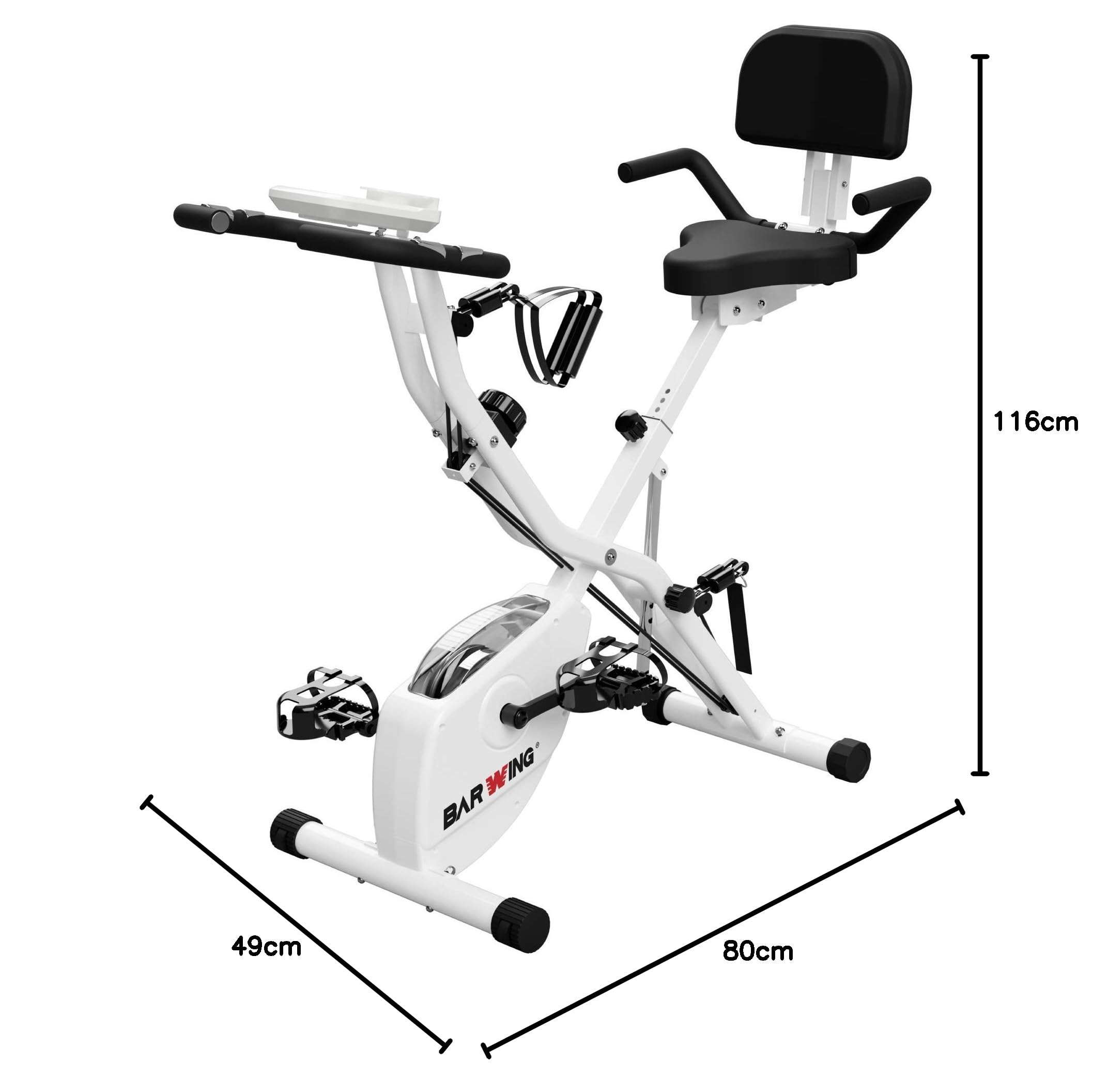 Amazon.co.jp: BARWING フィットネスバイク 折りたたみ スピンバイク