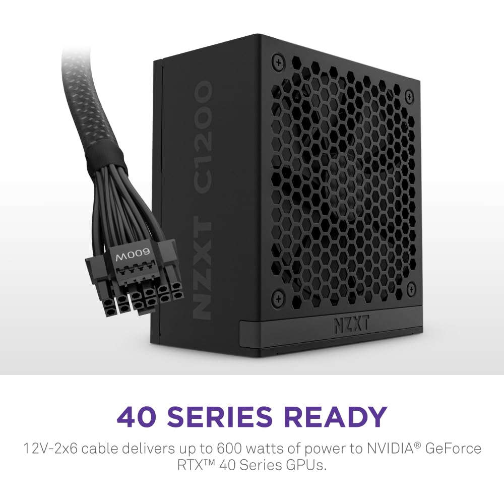 Amazon.com: NZXT C1200 Gold ATX 3.1 - Fully Modular Low-Noise PC