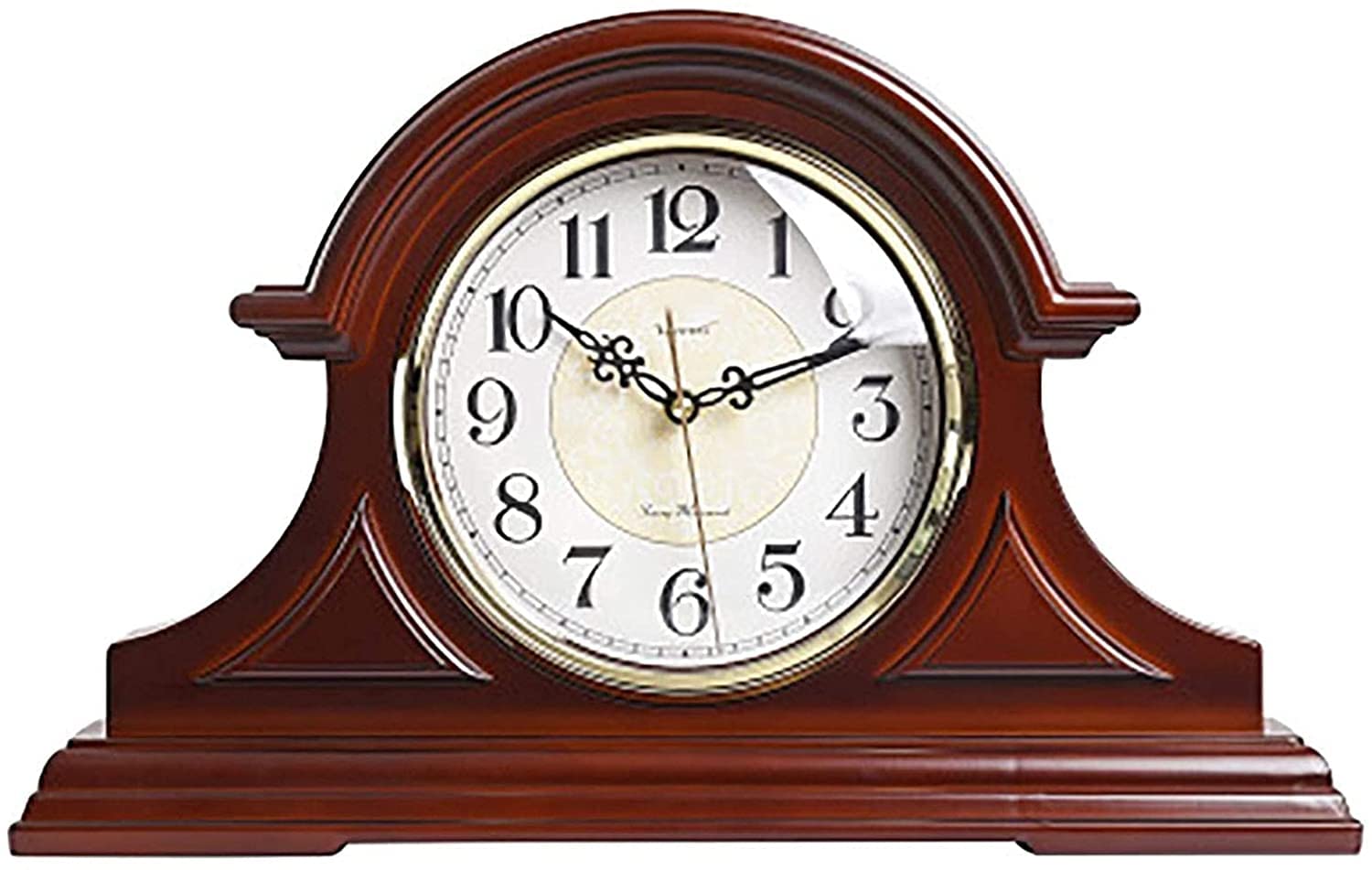 Amazon.co.jp: マンテル時計木製サイレントマンテル時計ホーム