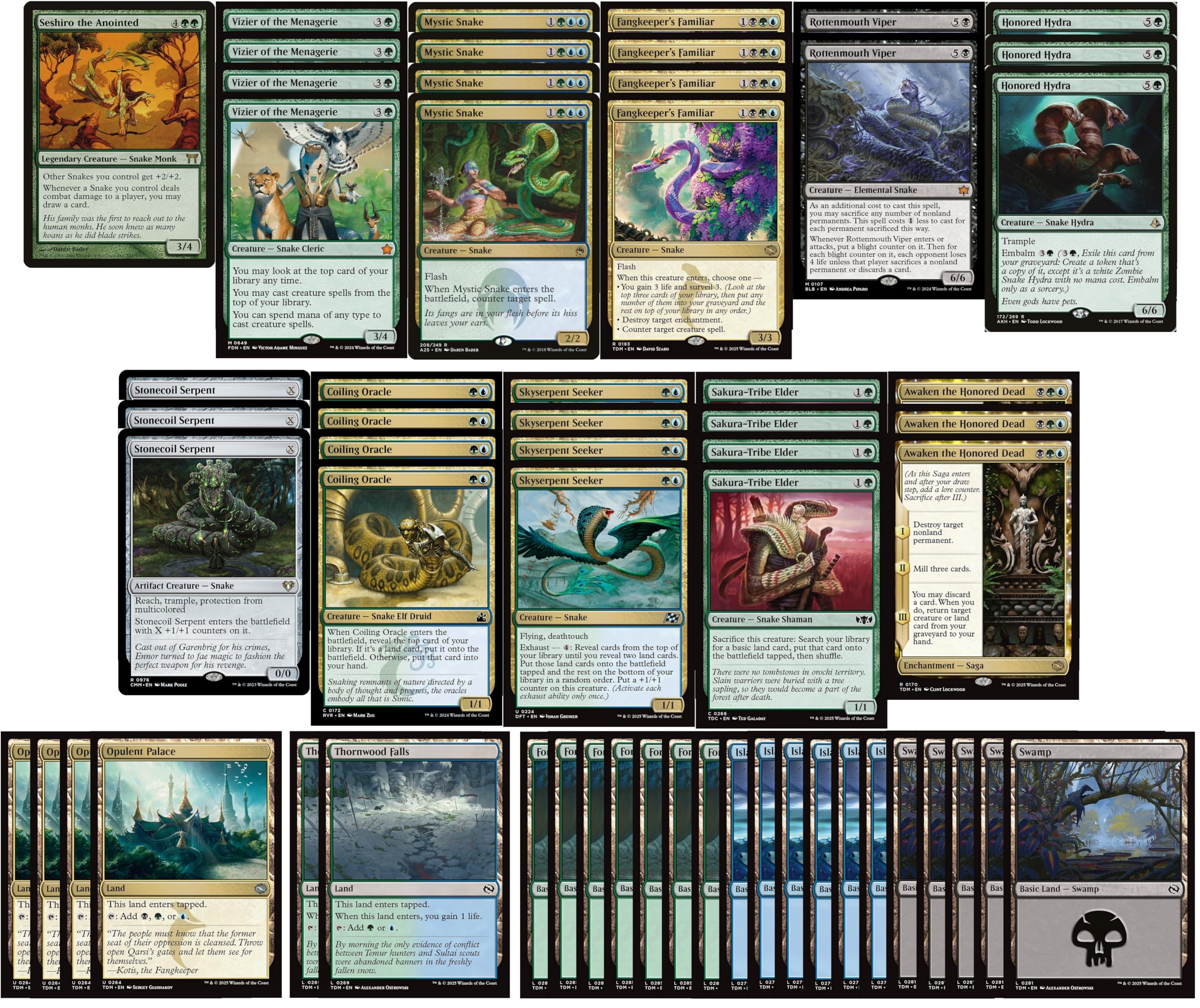 Magic: The Gathering selepo STA 額縁つき 4枚 Magic: The Gathering