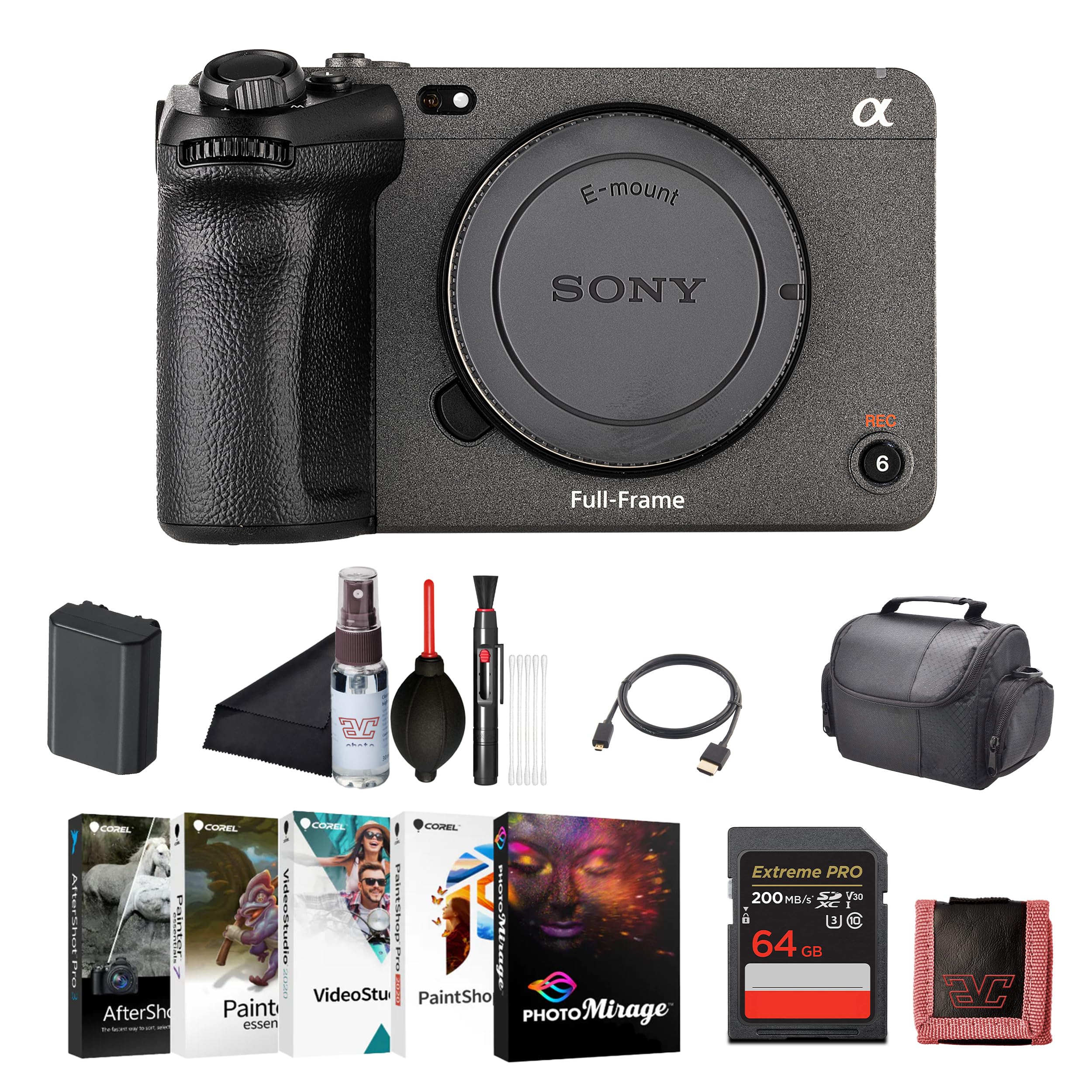 Amazon.com : Sony FX3 Full-Frame Cinema Camera Body Only ILME-FX3