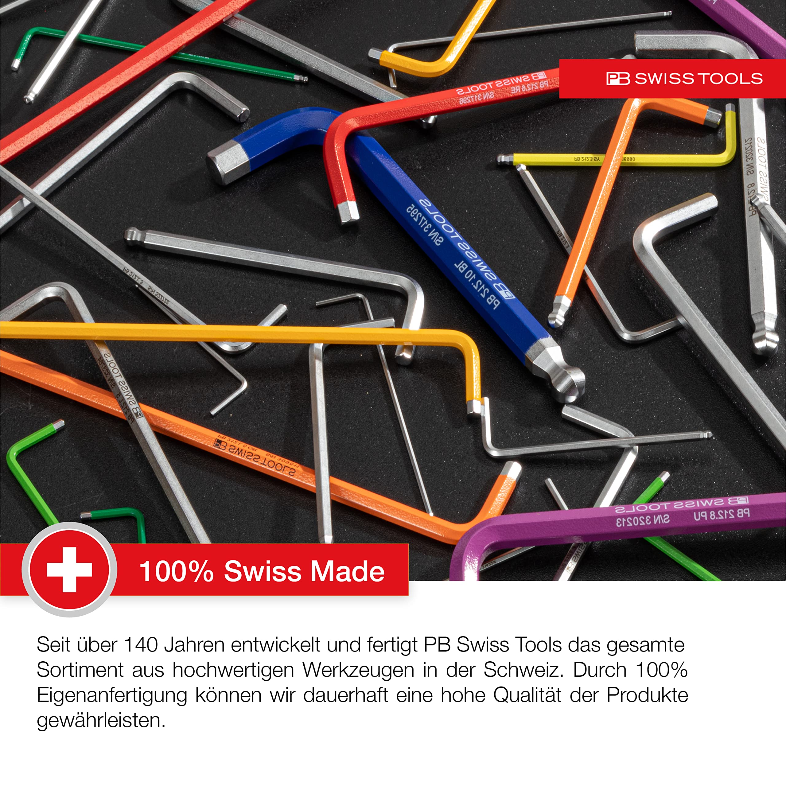 Amazon | PBスイスツールズ ボール付ロング六角棒レンチセット