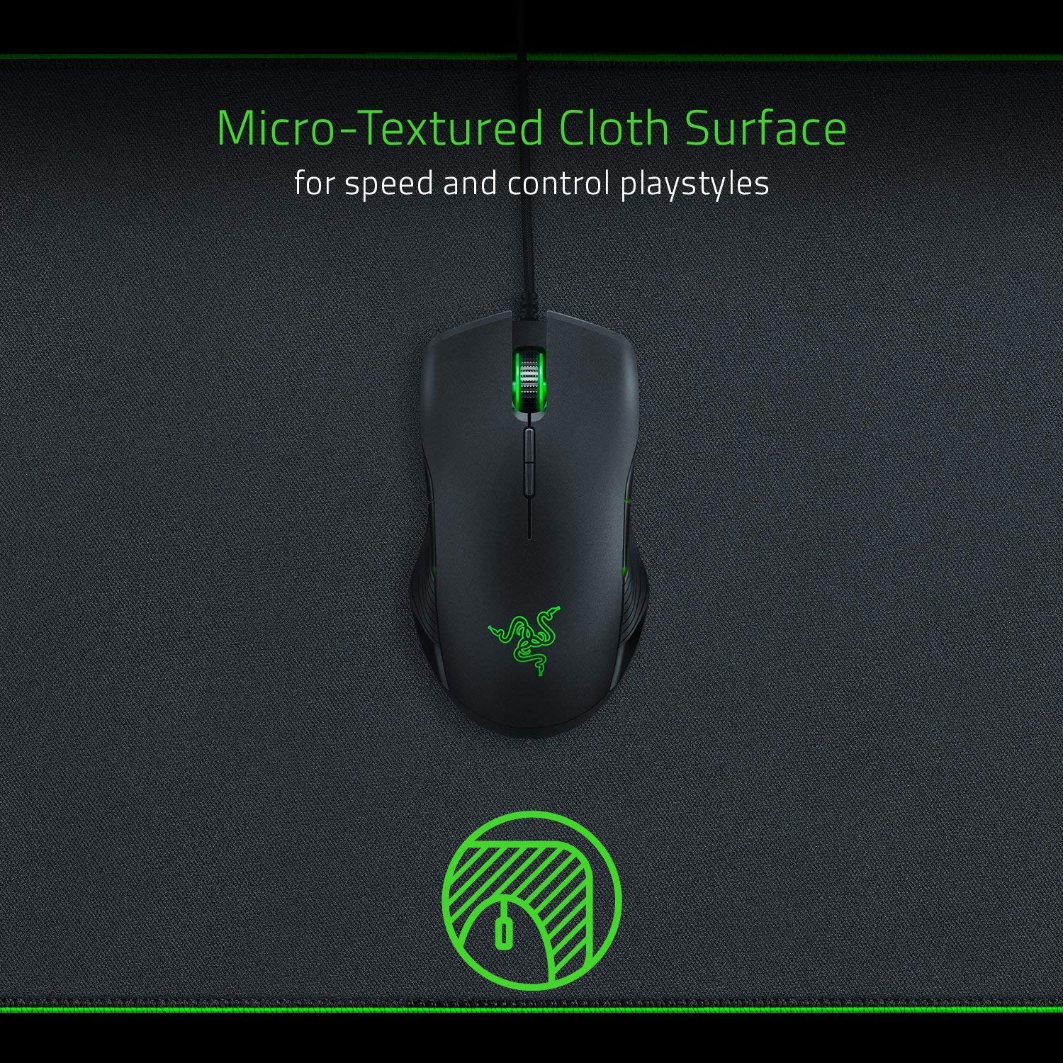 Amazon.co.jp: Razer Goliathus Chroma - LED搭載の布製ゲーミング