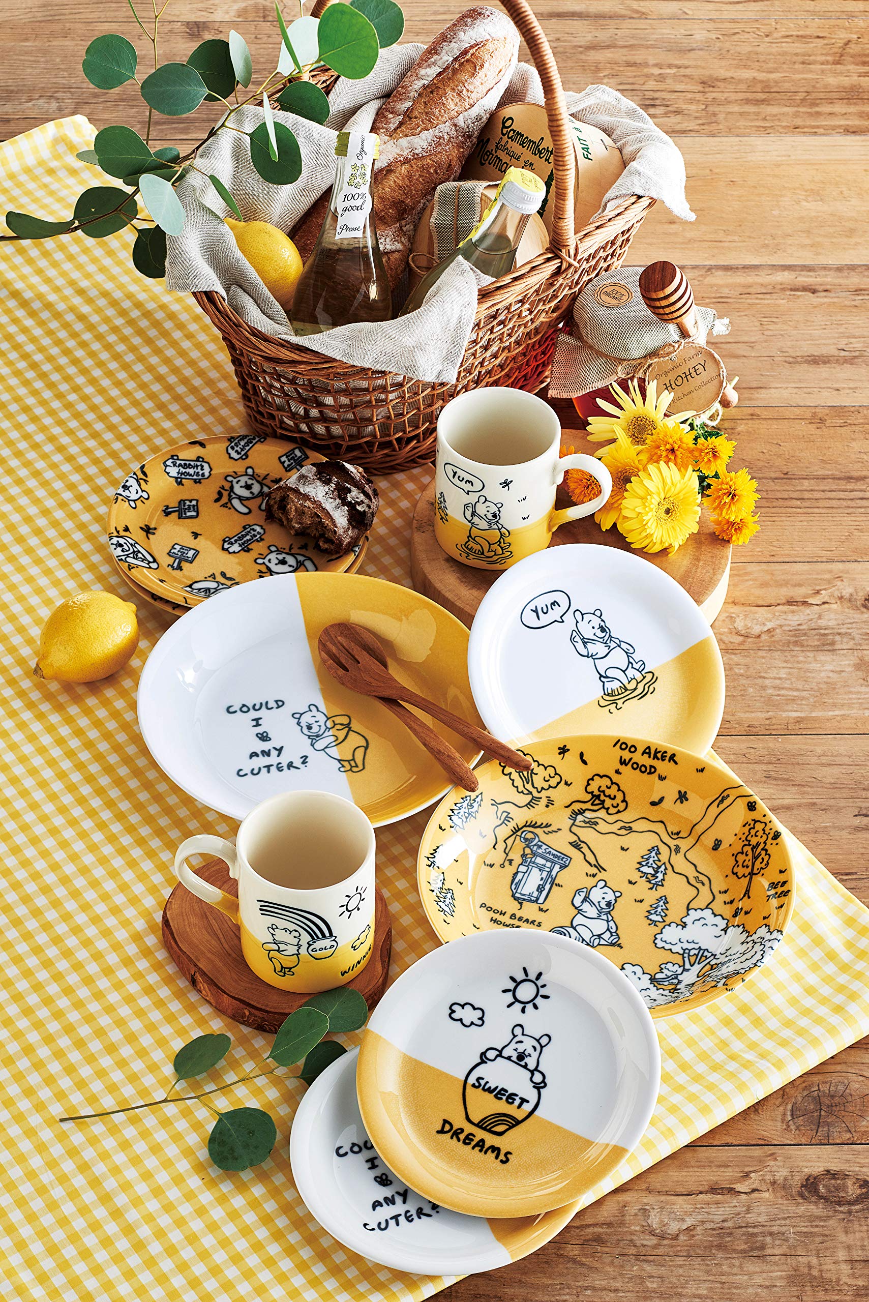 Amazon｜三郷陶器 ディズニー くまのプーさん ハニーイエロー マグ