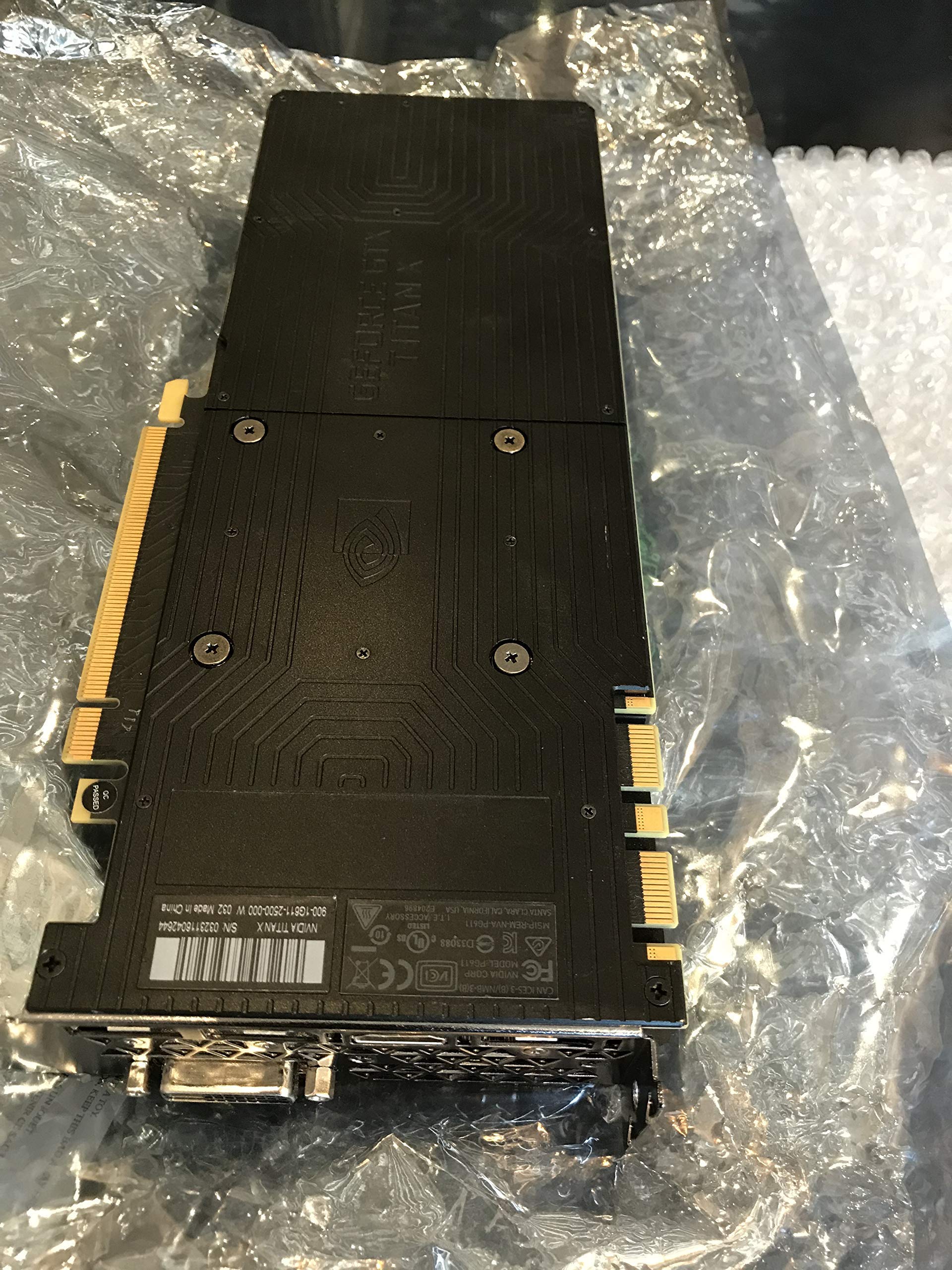 Amazon | NVIDIA GeForce Titan X Ultimate Pascal 12GB GDDR5X
