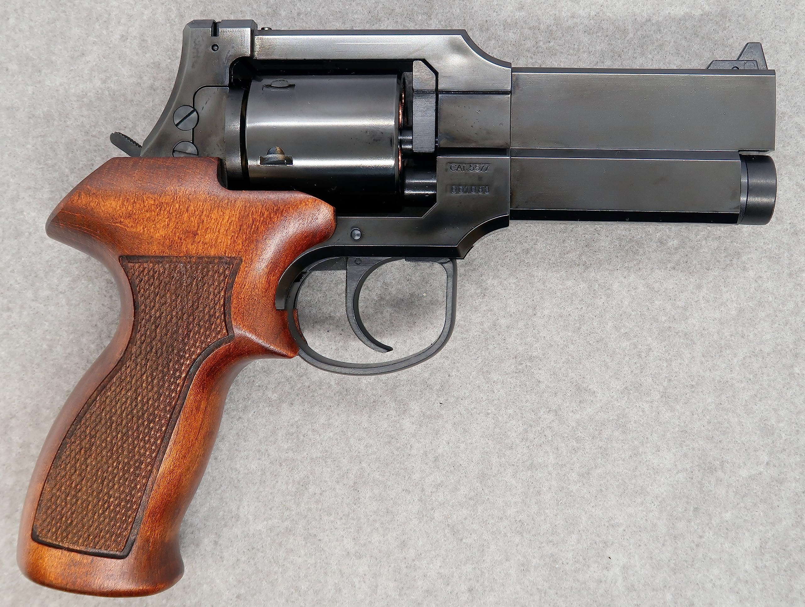 Amazon | マルシン マテバ 4インチ WディープブラックABS 木製グリップ