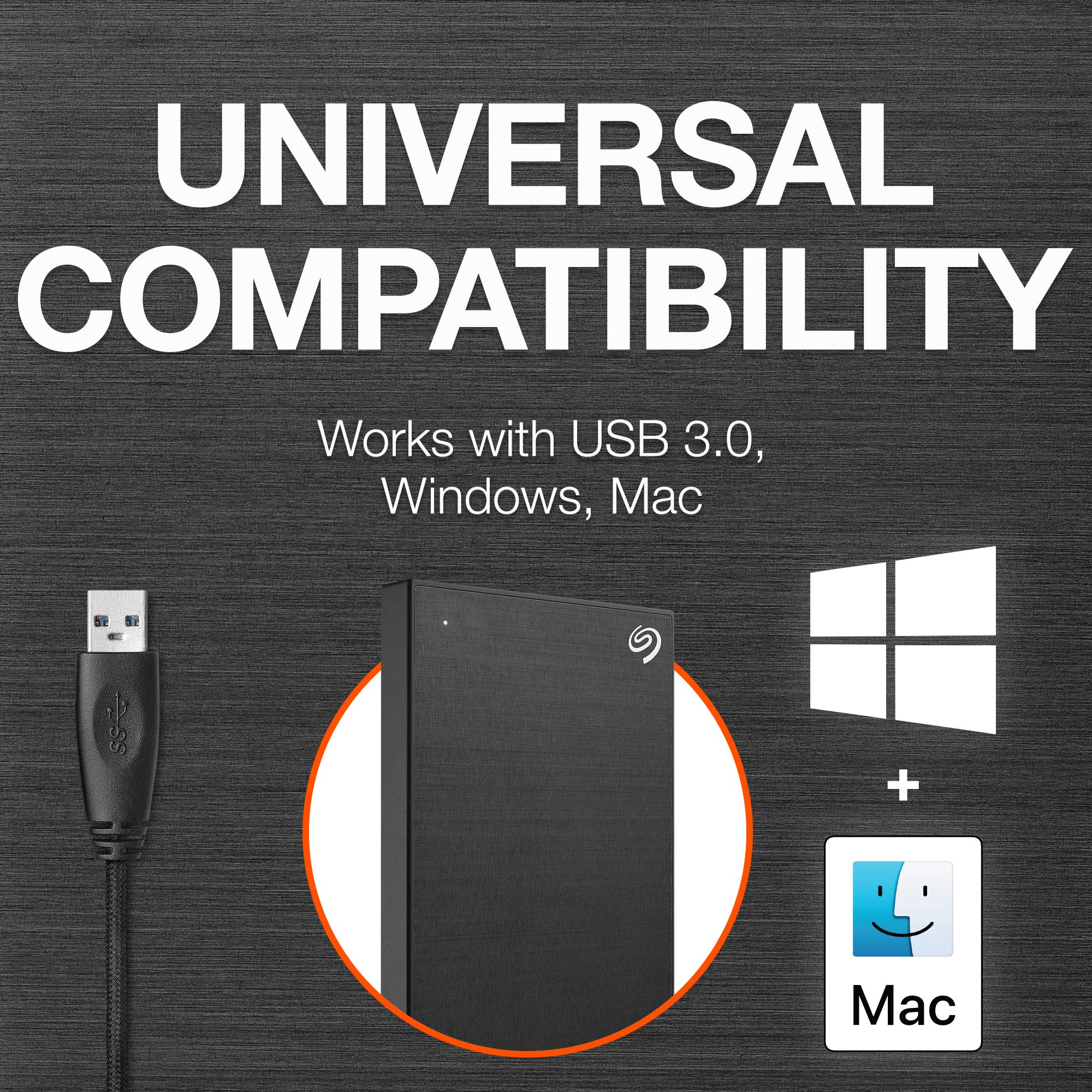 Amazon.com: Seagate One Touch 2TB External Hard Drive HDD – Black