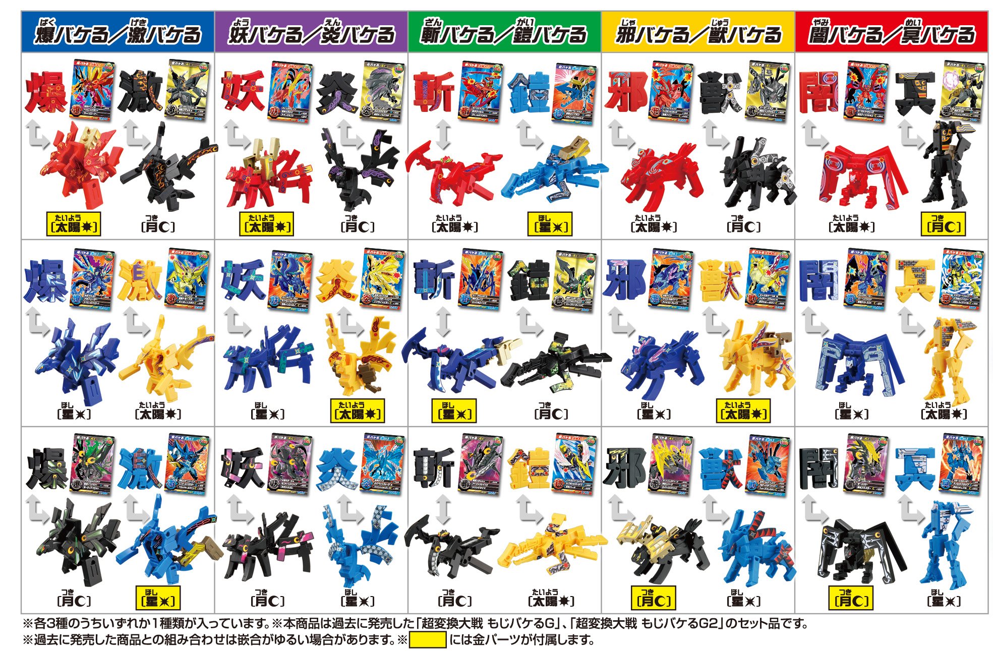 Amazon | 超変換大戦もじバケるG 超合体Special 10個入 BOX (食玩) 通販