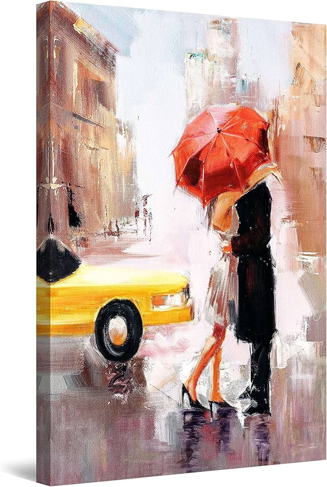 Amazon.co.jp: Startonight キャンバス ウォール アート 抽象画 - 愛は