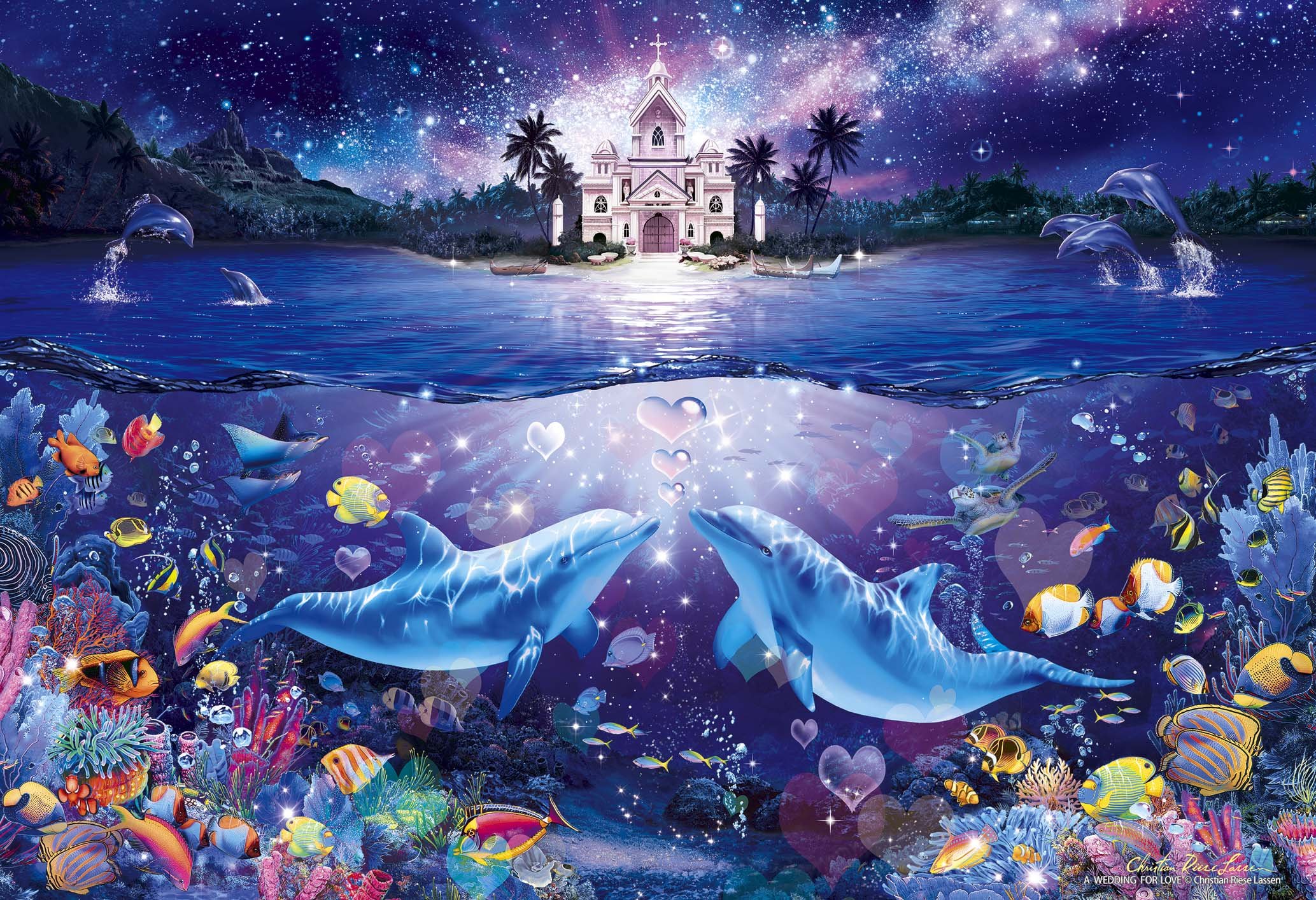 Amazon | 1053ピース 光るジグソーパズル パズルの超達人EX ラッセン