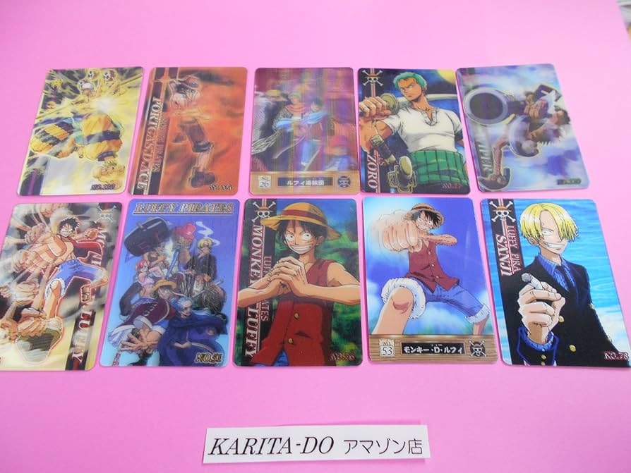 Amazon.co.jp: ワンピース ONE PIECE 3Dカードコレクション : おもちゃ