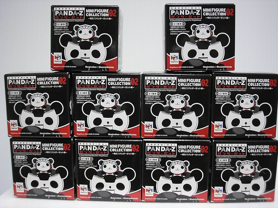 Amazon.co.jp: PANDA-Z パンダーゼット ミニフィギュアコレクション02