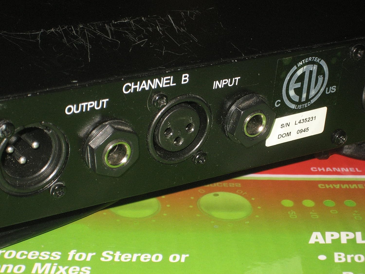 BBE 882i Sonic Maximizer User Manual