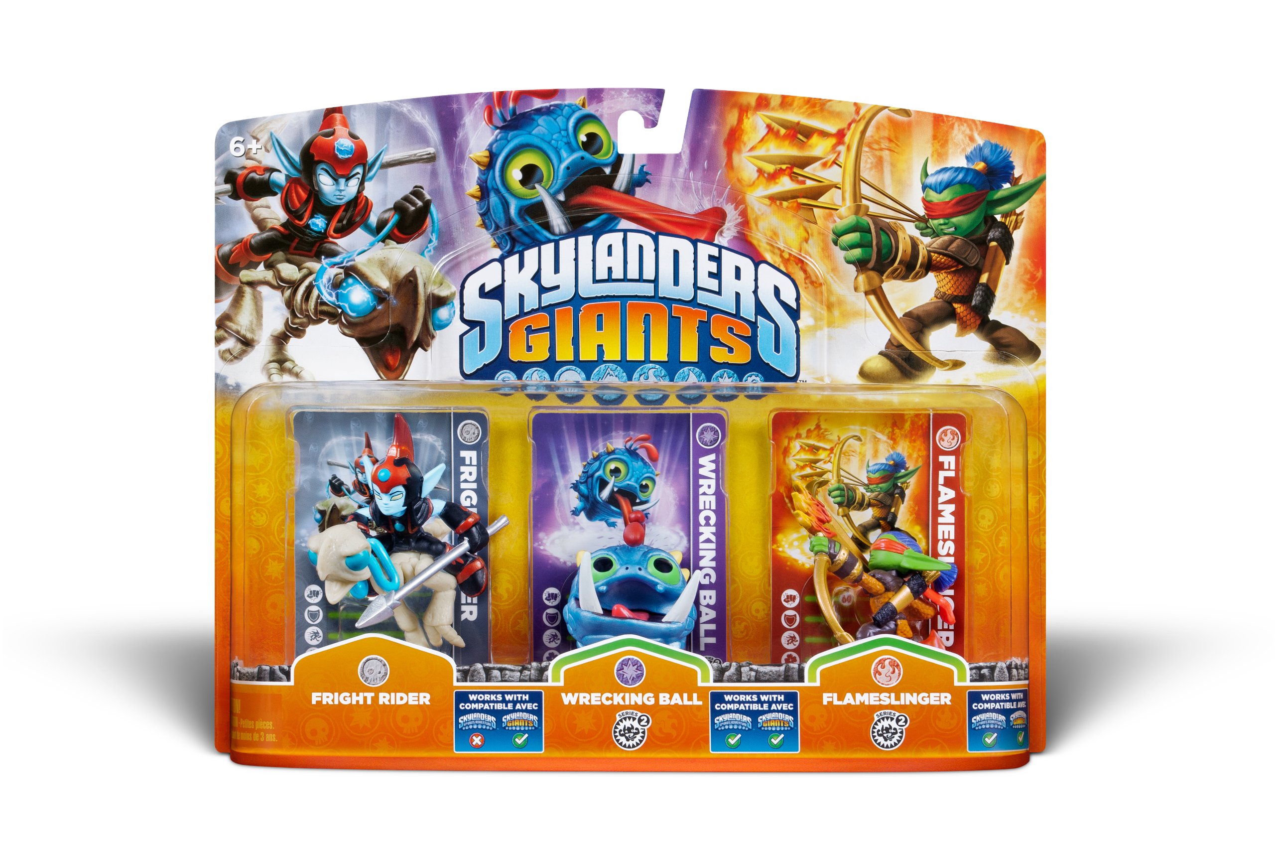 Amazon.com: Activision Skylanders Giants Triple Pack #7: Fright