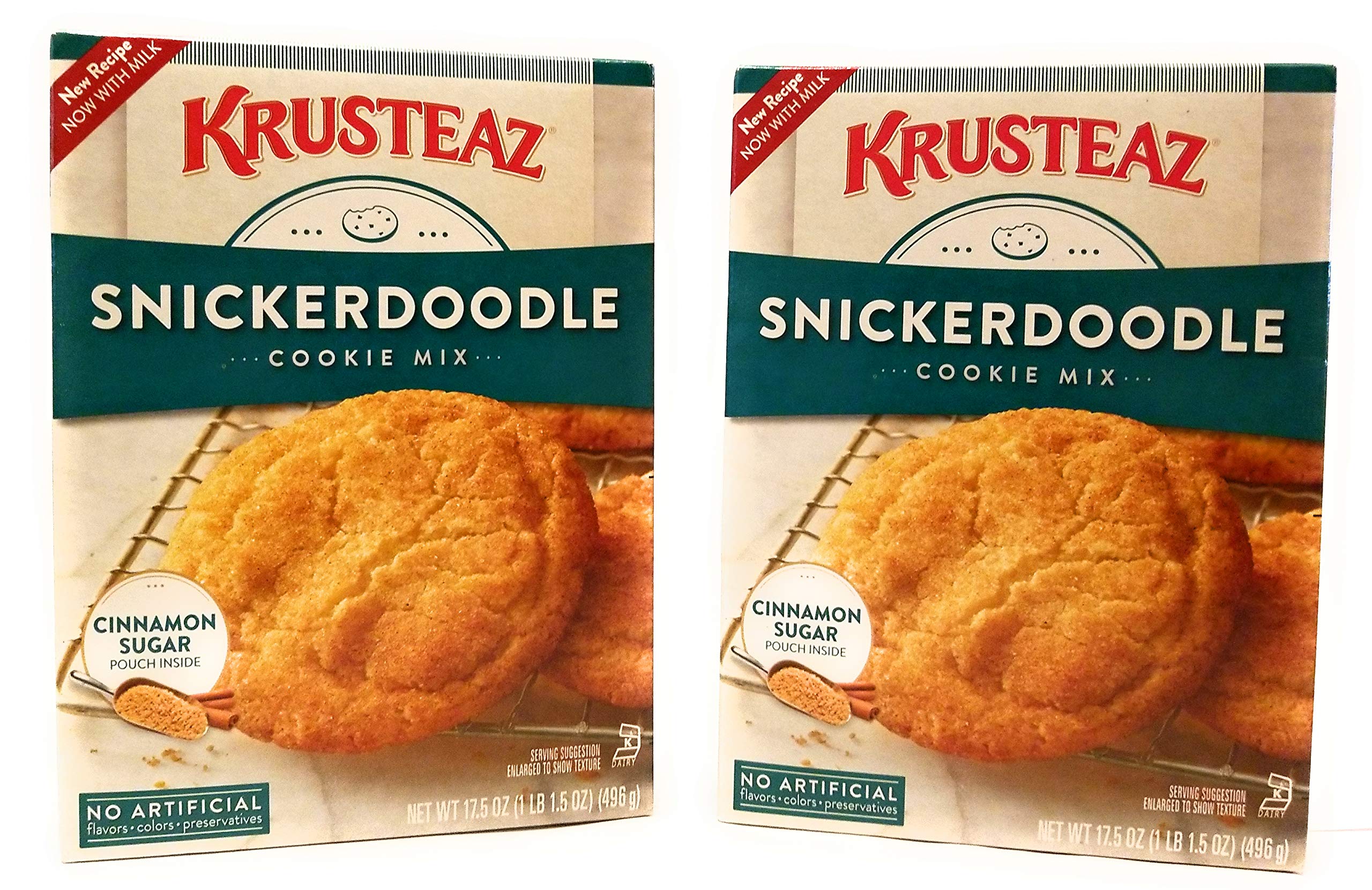 Amazon.com: Krusteaz Snickerdoodle Cookie Mix, 17.5-Ounce Boxes