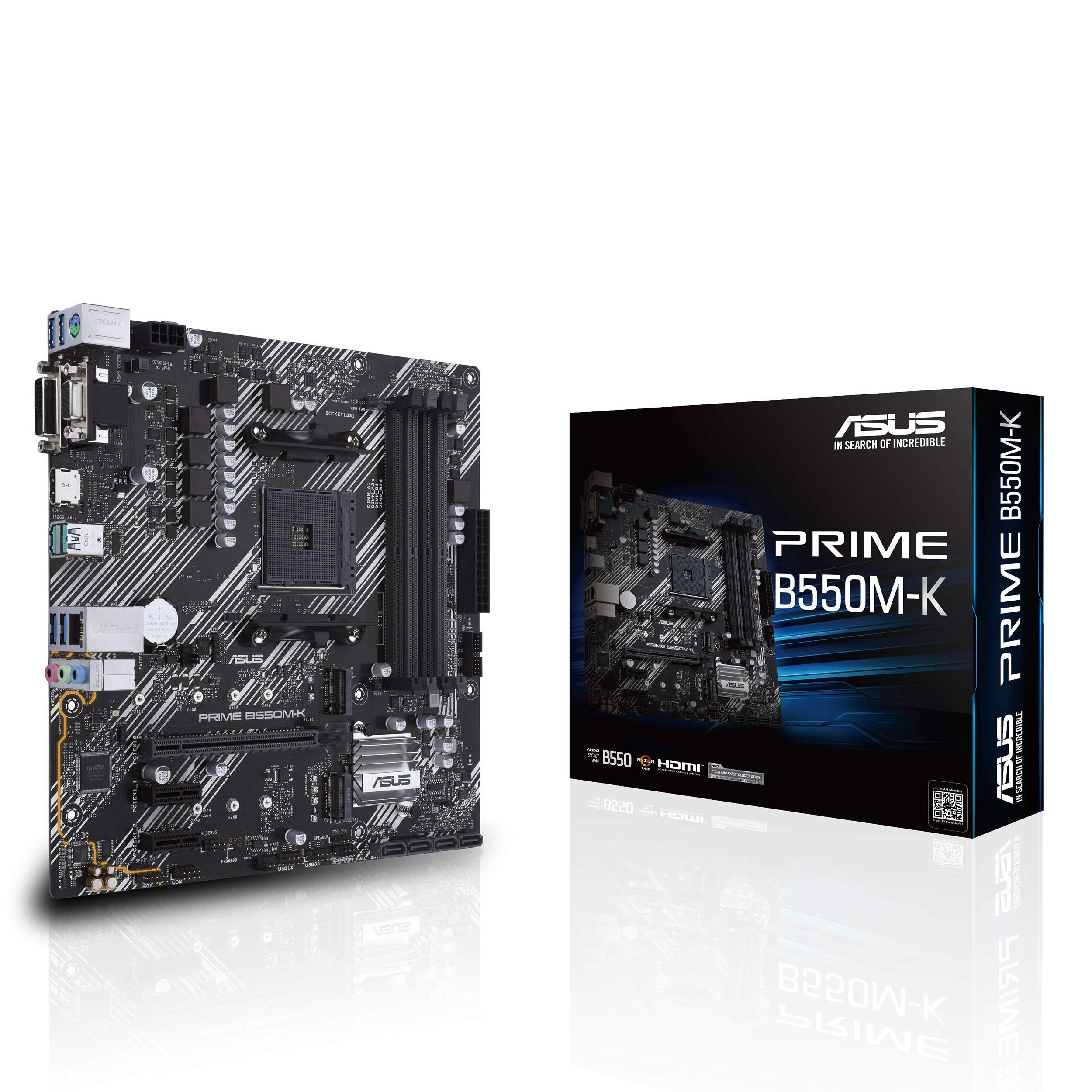 Amazon.co.jp: ASUS PRIME B550M-K AMD Ryzen 5000シリーズ AM4 対応